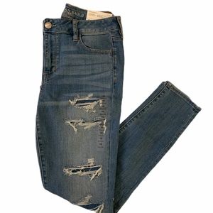 High rise jeggings